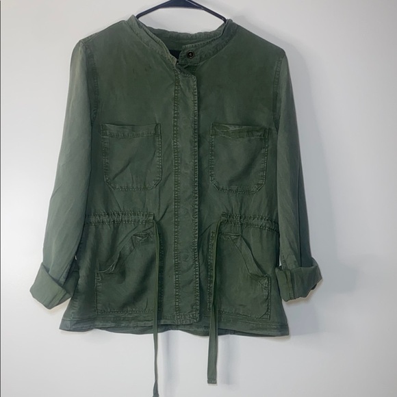 Sanctuary Utility Jacket Green Relaxed Fit - Picture 1 of 7